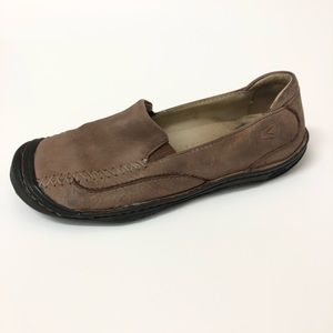 Keen Swamp Brown Leather Loafer